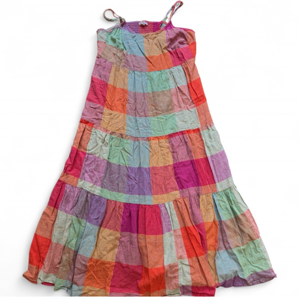 Beachlunchlounge Multicolor Patchwork Maxi Dress - image 4